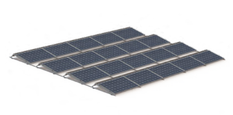 Inclined Flat Roof System